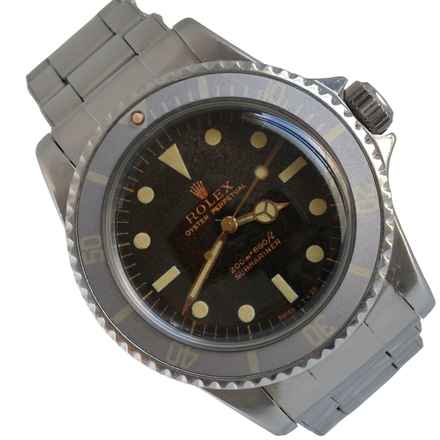  Rolex Submariner (No Date) 5512 meter-first galvanic gilt dial brown colour 1963 