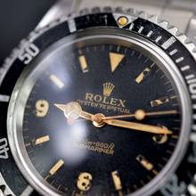 Thumbnail von Rolex Submariner (No Date) 5513 Explorer gilt tritium dial 1964