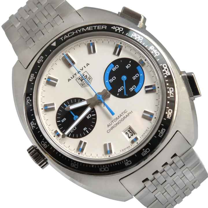  TAG Heuer Autavia left-handed chronograph “Jo Siffert” Re-Edition Full Set 