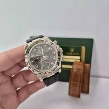 Thumbnail von Rolex Daytona Ouro Branco Racing Gray 40mm Automático Completo