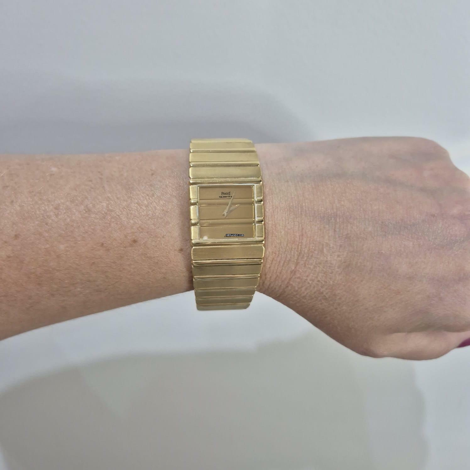 Thumbnail von Piaget Polo Old Money Full Gold 25mm Quartz Completo