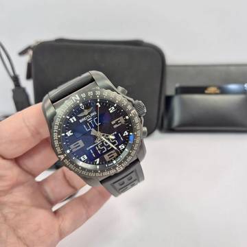  Breitling Cockpit B50 Night Mission 46mm PVD Titanium Quartz Completo 