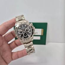 Thumbnail von Rolex Daytona Ouro Branco Diamond Index 40mm Completo