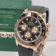Thumbnail von Rolex Daytona Ouro Rosé Oysterflex Black Dial 40mm Automático Completo