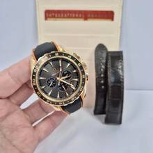 Thumbnail von Omega Seamaster Aqua Terra Chronograph GMT Ouro Rosé 44mm Automático Completo