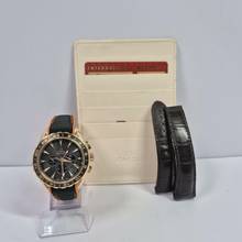 Thumbnail von Omega Seamaster Aqua Terra Chronograph GMT Ouro Rosé 44mm Automático Completo