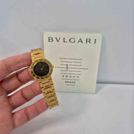  Bulgari Bulgari BB23 Full Gold 23mm Quartz Completo 