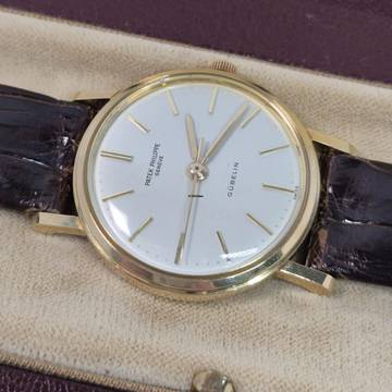  Patek Philippe Calatrava Gubelin Edition With Box & Papers 34mm Corda Completo 