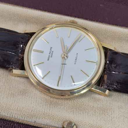  Patek Philippe Calatrava Gubelin Edition With Box & Papers 34mm Corda Completo 