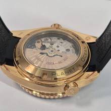 Thumbnail von Omega Seamaster Planet Ocean Ouro Rosé 45mm Automático Completo