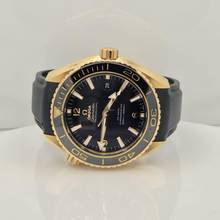 Thumbnail von Omega Seamaster Planet Ocean Ouro Rosé 45mm Automático Completo