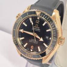 Thumbnail von Omega Seamaster Planet Ocean Ouro Rosé 45mm Automático Completo