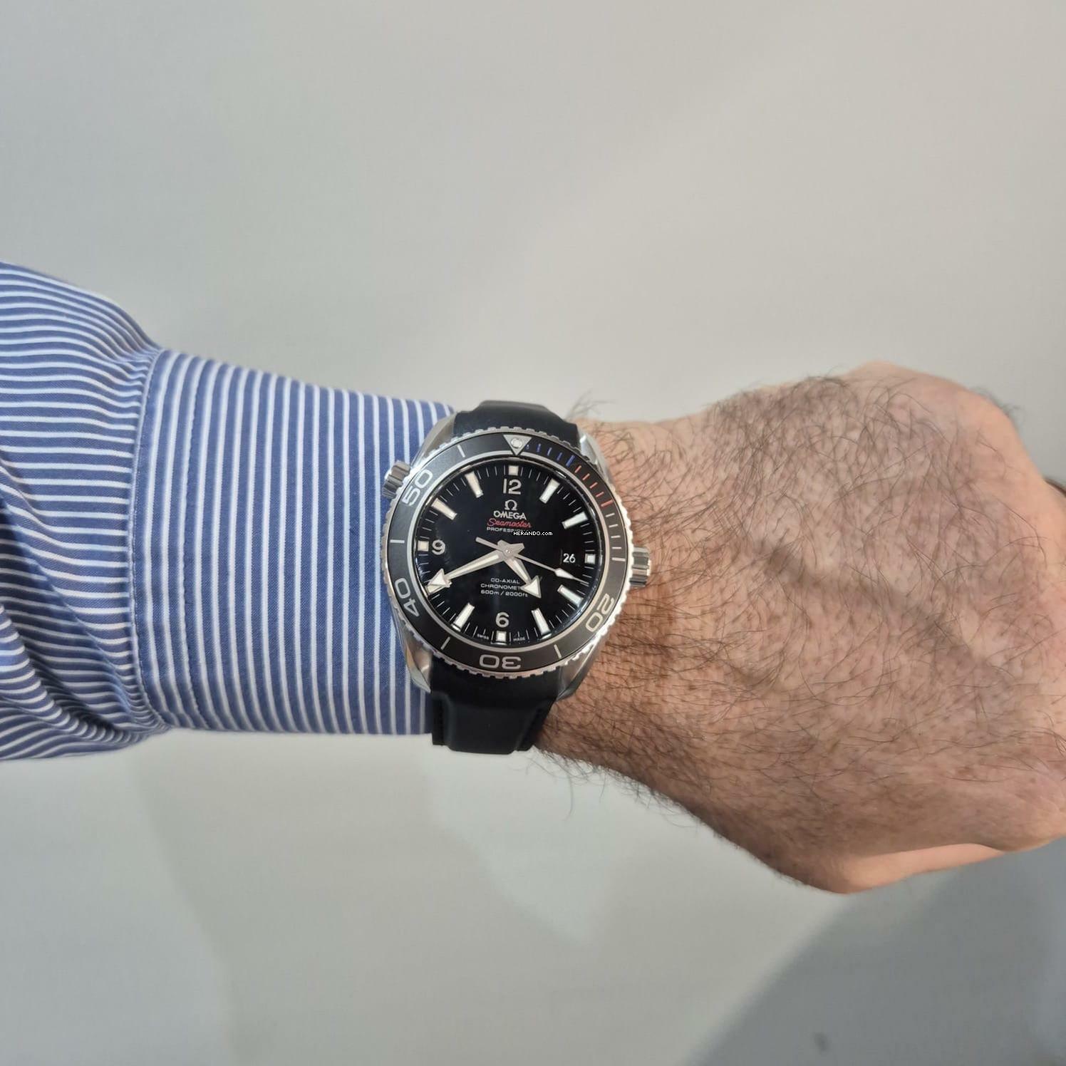 Thumbnail von Omega Seamaster Planet Ocean Sochi Limited Edition 45mm Automático Completo