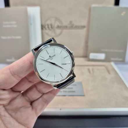  Jaeger-LeCoultre Master Ultra Thin 1907 Jubilee Platina Limited Edition 39mm Corda Completo 