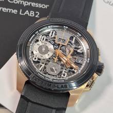 Thumbnail von Jaeger-LeCoultre Master Compressor Extreme LAB 2 Tribute to Geophysic Ouro Rosé & Cerâmica 46mm Automático
