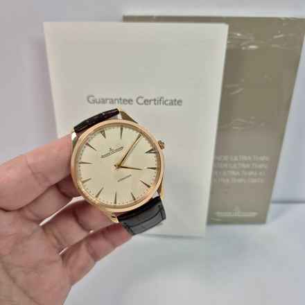  Jaeger-LeCoultre Master Ultra Thin XL Ouro Rosé 41mm Automático Completo 