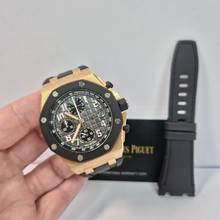 Thumbnail von Audemars Piguet Royal Oak Offshore Chronograph Ouro Rosé 2 Pulseiras 42mm Completo