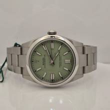 Thumbnail von Rolex Oyster Perpetual Pistache 41mm Automático Completo