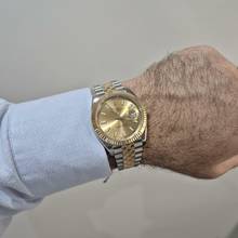 Thumbnail von Rolex Datejust 41 41mm Ouro & Aço Jubilee Completo