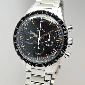  Omega Speedmaster First Omega in Space 1962 Stahl/Stahl Box+Papiere Full Set 2024 