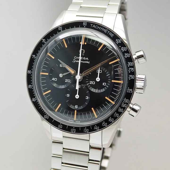  Omega Speedmaster First Omega in Space 1962 Stahl/Stahl Box+Papiere Full Set 2024 