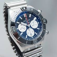 Thumbnail von Breitling Chronomat Super Chronomat B01 44 Chronograph Stahl/Stahl Box+Papiere