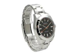 Thumbnail von Rolex Milgauss Ref. 116400 schwarzes Zifferblatt
