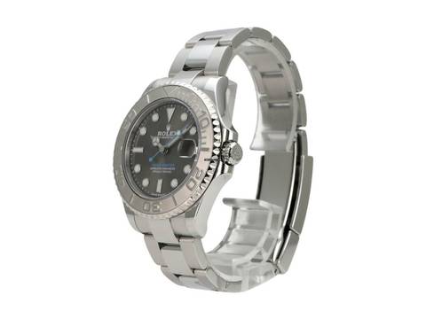  Rolex Yacht-Master 37 Edelstahl / Platin 37 Ref. 268622 Rhodium 