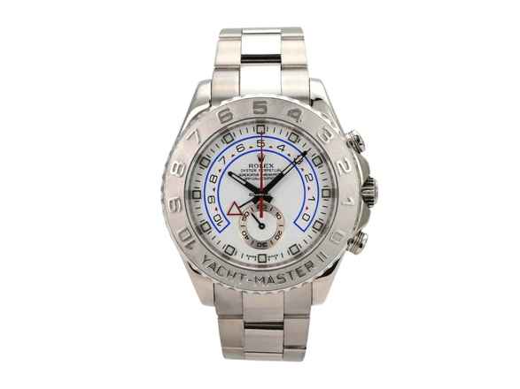 Rolex Yacht-Master II 18 kt Weißgold 116689 