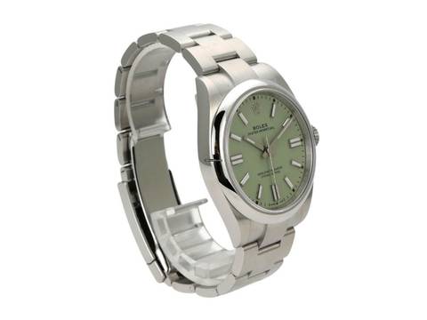  Rolex Oyster Perpetual 41 Ref. 134300 Pistachio 