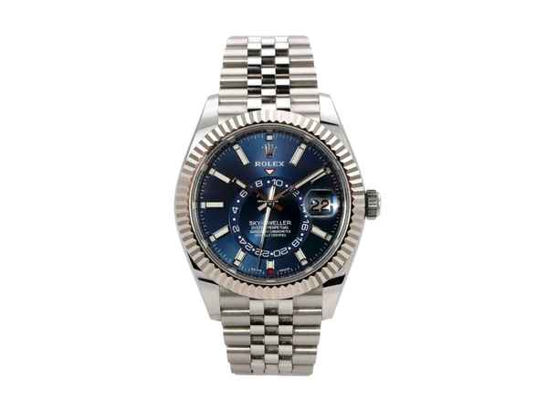  Rolex Sky-Dweller 326934 Blau Jubile-Band 