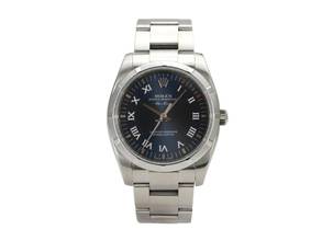 Thumbnail von Rolex Oyster Perpetual 34 Blau Römisch 114210
