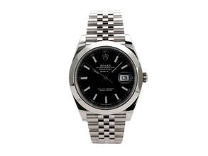 Thumbnail von Rolex Datejust 41 Ref. 126300 Edelstahl Schwarz Jubile-Band