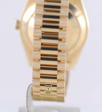 Thumbnail von Rolex Day-Date 40 40mm 18K Gelbgold Silver Index Dial Präsidentband Klassiker Fluted B+P