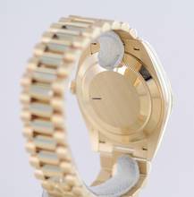 Thumbnail von Rolex Day-Date 40 40mm 18K Gelbgold Silver Index Dial Präsidentband Klassiker Fluted B+P