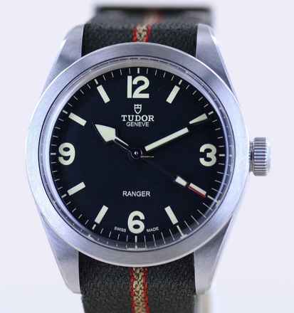  Tudor Ranger black Top No-Date Natoband Automatic B+P 