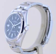 Thumbnail von Rolex Oyster Perpetual 41 schwarz Dial Rehaut black 41mm 124300 B+P