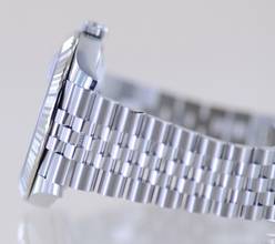 Thumbnail von Rolex Datejust 41 Stahl Jubiléband blue roman Dial 41mm B+P 126334 Top