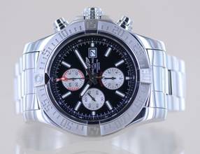 Thumbnail von Breitling Super Avenger II Chronograph 48mm Stahl black Dial Automatic B+P Top
