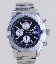 Thumbnail von Breitling Super Avenger II Chronograph 48mm Stahl black Dial Automatic B+P Top