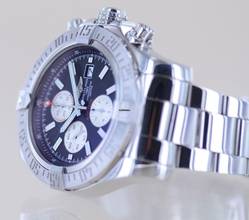 Thumbnail von Breitling Super Avenger II Chronograph 48mm Stahl black Dial Automatic B+P Top