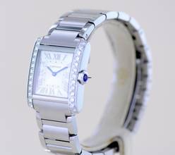 Thumbnail von Cartier Tank Française Lady Stahl Diamond Case Klassiker Sportlich B+P
