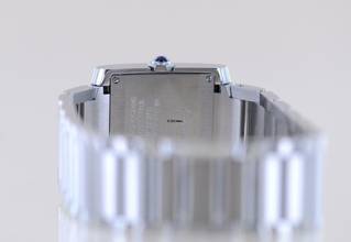 Thumbnail von Cartier Tank Française Lady Stahl Diamond Case Klassiker Sportlich B+P