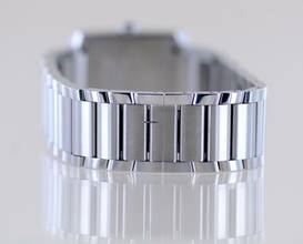 Thumbnail von Cartier Tank Française Lady Stahl Diamond Case Klassiker Sportlich B+P
