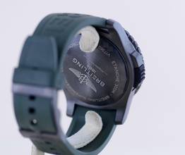 Thumbnail von Breitling Superocean 48 Black Titan DLC Taucheruhr 300 Meter green Dial Boutique B+P
