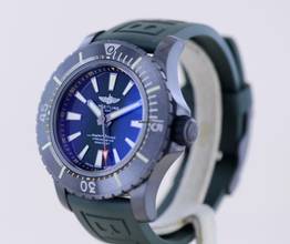Thumbnail von Breitling Superocean 48 Black Titan DLC Taucheruhr 300 Meter green Dial Boutique B+P