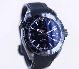 Thumbnail von Omega Seamaster Planet Ocean Deep Black Planet Ocean 600M GMT Keramik 45,5 mm Cal. 8906 B+P