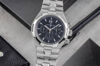 Thumbnail von Vacheron Constantin Overseas Chronograph Stahl Automatik 49150/B01A-9097 B&P