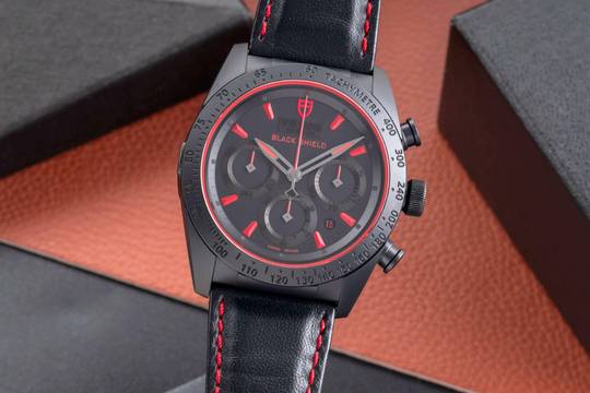  Tudor Fastrider Black Shield Chronograph Automatik Stahl Ref. 42000CR 