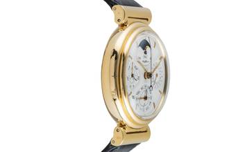 Thumbnail von IWC Da Vinci Perpetual Calendar Chronograph 18K Gold Automatik Ref. IW375001